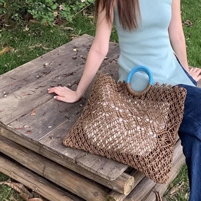 Kadınlar için Boho Dokuma Hası - Tote Bag Beach incelemesi ve fiyatı
