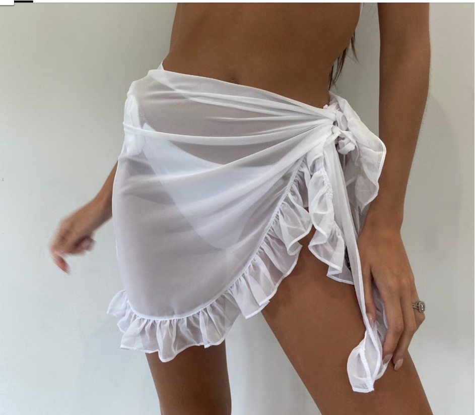 6 Renk Fırfır Bikini Kapak Ups - Cover Up Kaftan incelemesi ve fiyatı