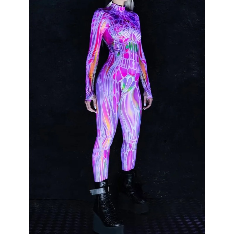 2026 Kadın Cosplay Modası Uzun - Romper Floral Print incelemesi ve fiyatı