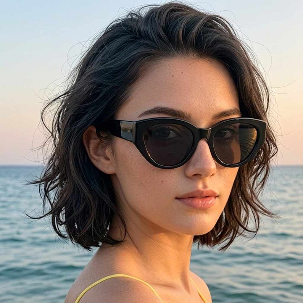 Kadın Erkek Klasik Kedi Gözü P - Sunglasses Cat Eye incelemesi ve fiyatı