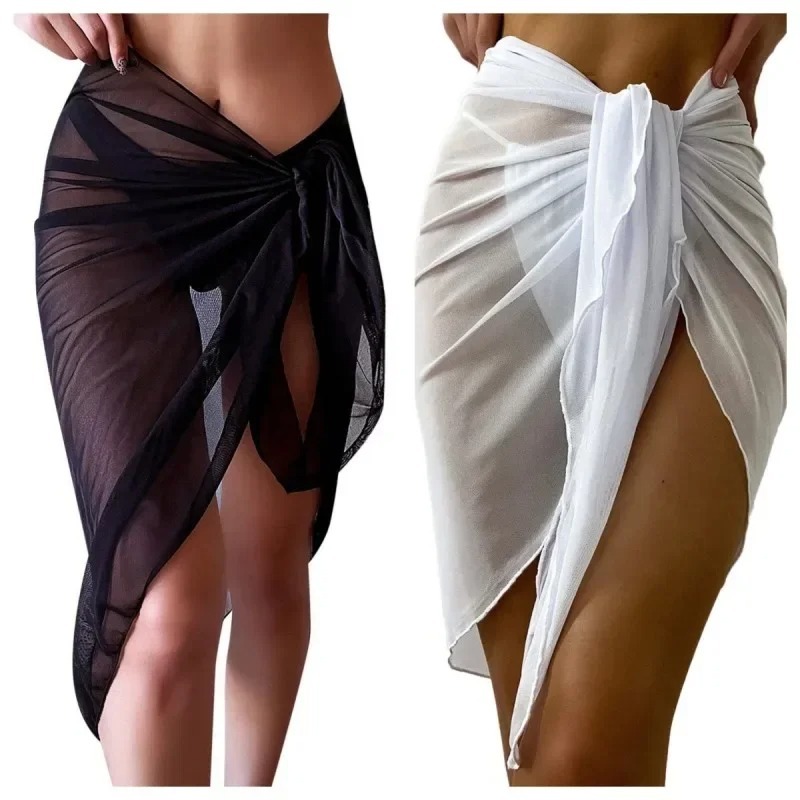 Yaz Plaj Elbise Wrap Şeffaf Wr - Cover Up Kaftan incelemesi ve fiyatı